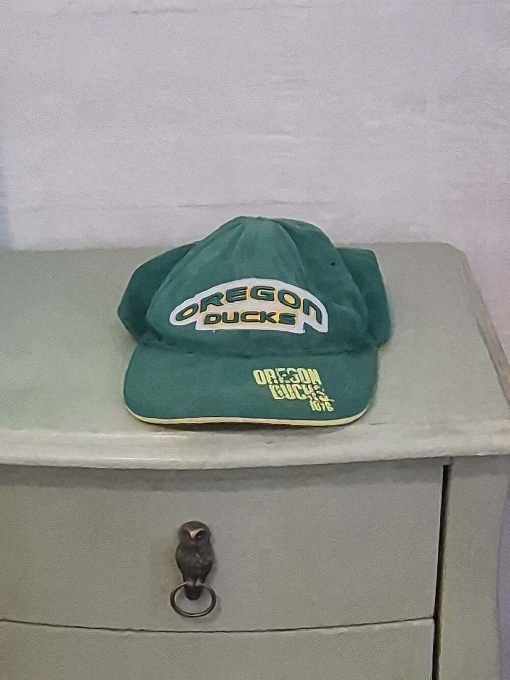Donegal Bay Oregon Ducks Hat Green Cotton Baseball Cap